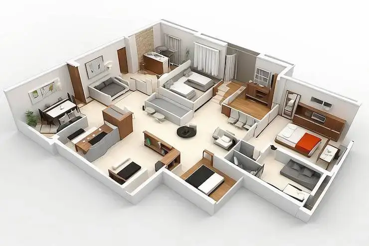 Prestige palm beach road nerul floor plan1